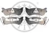 Гальмівні колодки дискові Optimal BP-10315 (фото 1)