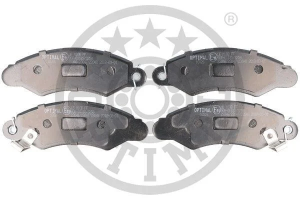 Гальмівні колодки дискові Optimal BP-10326 (фото 1)