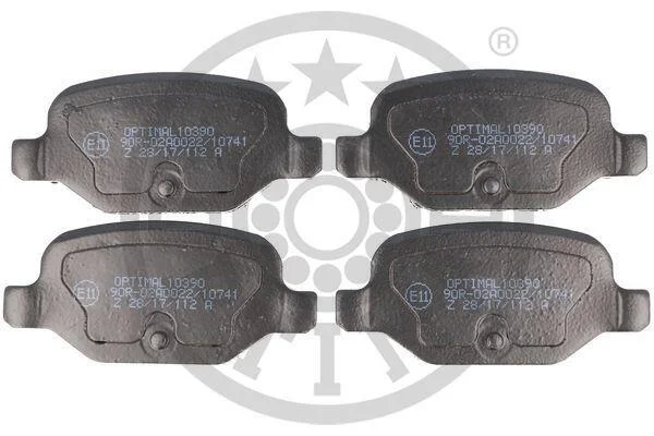 Гальмівні колодки дискові Optimal BP-10390 (фото 1)