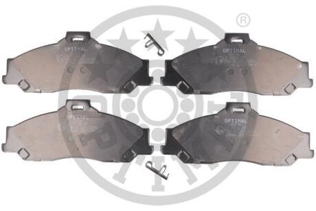 Тормозные колодки дисковые Optimal BP-10396
