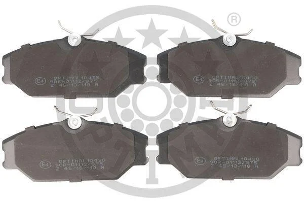 Гальмівні колодки дискові Optimal BP-10438 (фото 1)