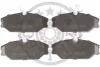 Гальмівні колодки дискові Optimal BP-10438 (фото 1)