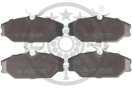 Гальмівні колодки дискові Optimal BP-10438