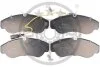 Гальмівні колодки дискові Optimal BP-10489 (фото 1)