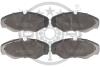 Гальмівні колодки дискові Optimal BP-12014 (фото 1)