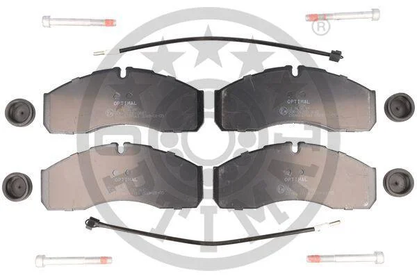 Гальмівні колодки дискові Optimal BP-12026 (фото 1)