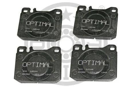Гальмівні колодки дискові Optimal BP-12046