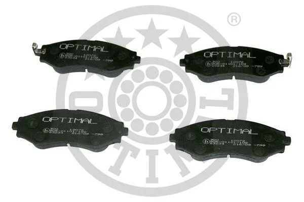 Гальмівні колодки дискові Optimal BP-12072 (фото 1)