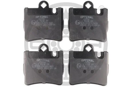 Тормозные колодки дисковые Optimal BP-12098