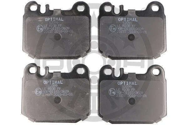Гальмівні колодки дискові Optimal BP-12099 (фото 1)