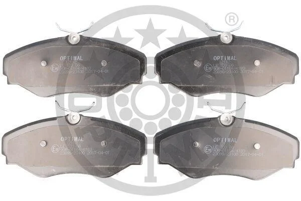 Гальмівні колодки дискові Optimal BP-12112 (фото 1)