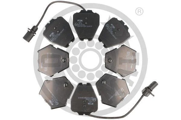 Гальмівні колодки дискові Optimal BP-12158 (фото 1)