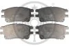 Тормозные колодки дисковые Optimal BP-12238 (фото 1)