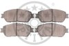 Гальмівні колодки дискові Optimal BP-12255 (фото 2)