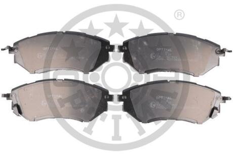 Тормозные колодки дисковые Optimal BP-12256
