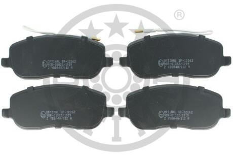 Гальмівні колодки дискові Optimal BP-12262