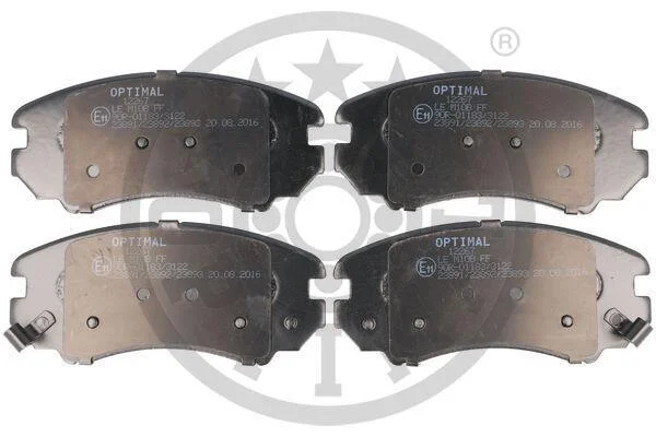 Гальмівні колодки дискові Optimal BP-12267 (фото 1)