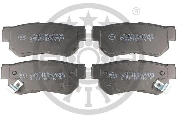 Гальмівні колодки дискові Optimal BP-12268 (фото 1)