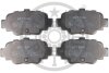 Гальмівні колодки дискові Optimal BP-12330 (фото 1)