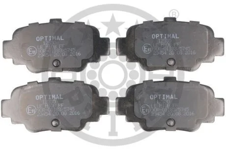 Гальмівні колодки дискові Optimal BP-12330