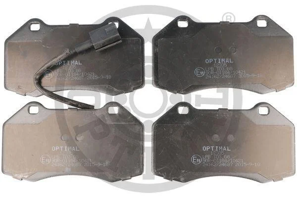 Гальмівні колодки дискові Optimal BP-12335 (фото 1)