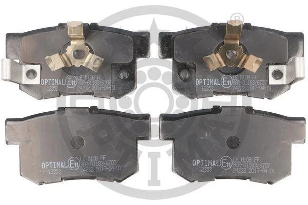 Гальмівні колодки дискові Optimal BP-12353 (фото 1)