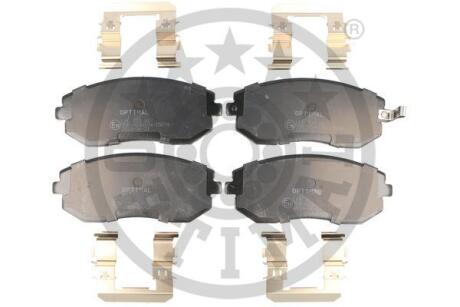Тормозные колодки дисковые Optimal BP-12357