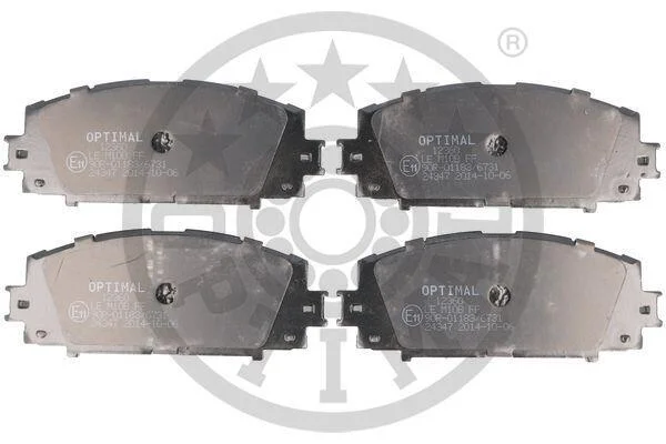 Гальмівні колодки дискові Optimal BP-12360 (фото 1)