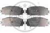 Гальмівні колодки дискові Optimal BP-12360 (фото 1)