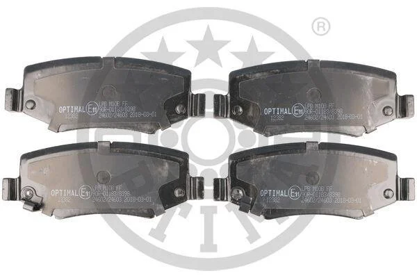 Тормозные колодки дисковые Optimal BP-12382 (фото 1)