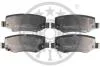 Тормозные колодки дисковые Optimal BP-12382 (фото 1)