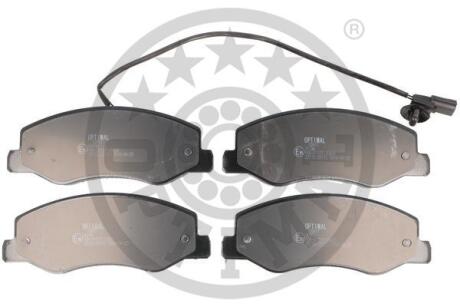 Тормозные колодки дисковые Optimal BP-12417