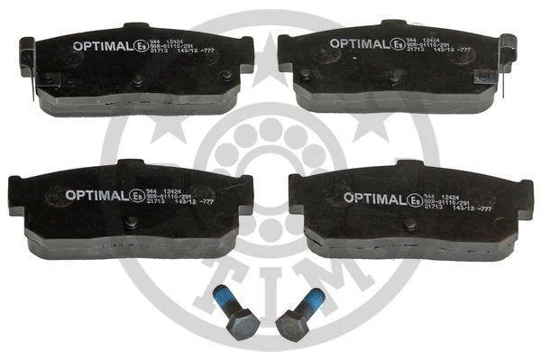 Гальмівні колодки дискові Optimal BP-12424 (фото 1)