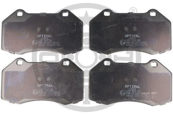 Гальмівні колодки дискові Optimal BP-12474 (фото 1)