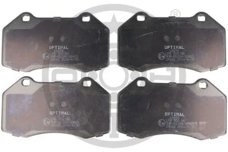 Гальмівні колодки дискові Optimal BP-12474