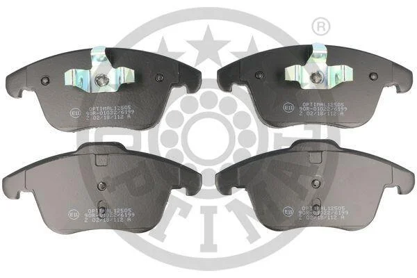 Тормозные колодки дисковые Optimal BP-12505 (фото 1)