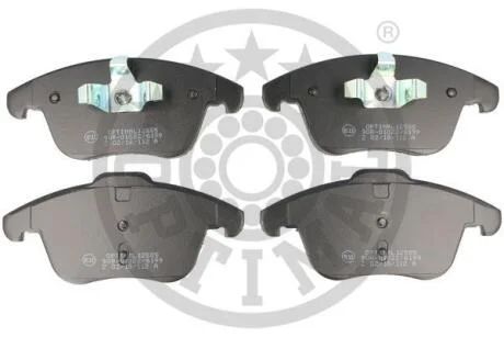 Тормозные колодки дисковые Optimal BP-12505