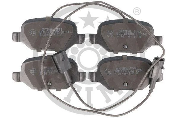 Гальмівні колодки дискові Optimal BP-12553 (фото 1)