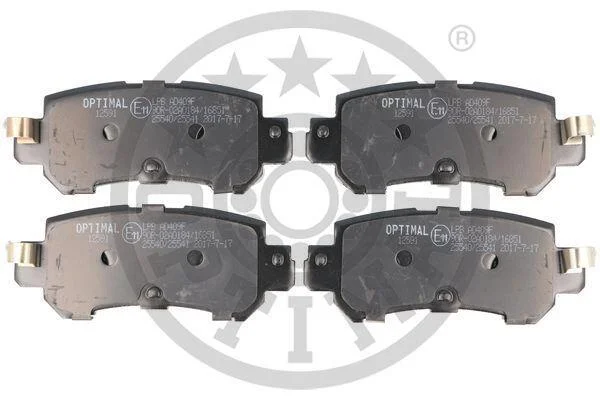 Гальмівні колодки дискові Optimal BP-12591 (фото 1)