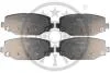 Тормозные колодки дисковые Optimal BP-12608 (фото 1)
