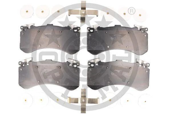 Гальмівні колодки дискові Optimal BP-12614 (фото 1)