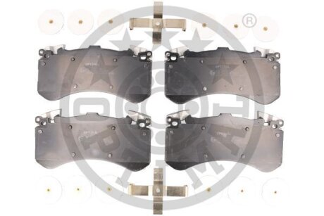 Гальмівні колодки дискові Optimal BP-12614
