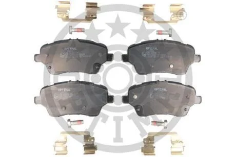Тормозные колодки дисковые Optimal BP-12632