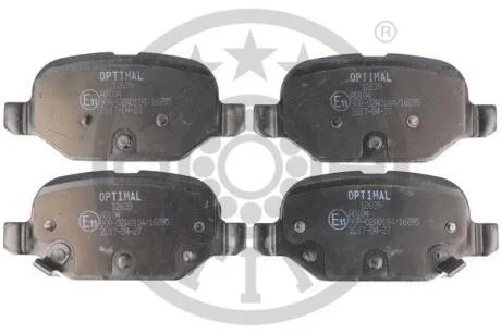 Тормозные колодки дисковые Optimal BP-12639