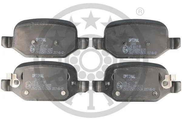 Тормозные колодки дисковые Optimal BP-12640 (фото 1)