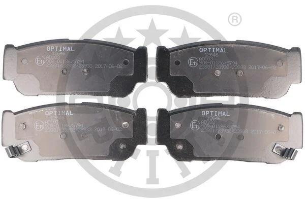 Гальмівні колодки дискові Optimal BP-12646 (фото 1)