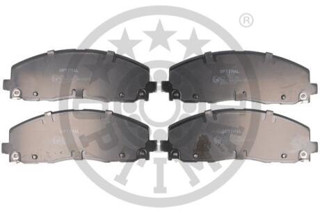 Гальмівні колодки дискові Optimal BP-12671