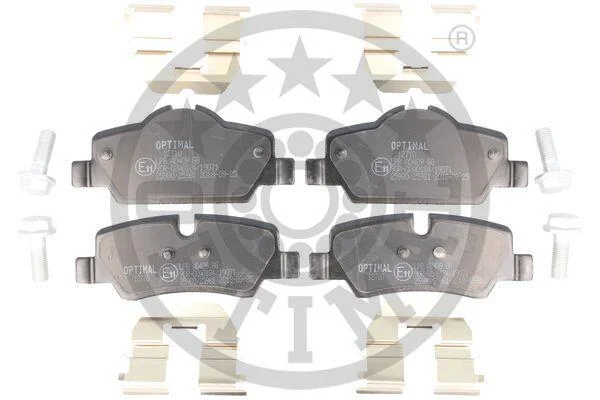 Гальмівні колодки дискові Optimal BP-12710 (фото 1)