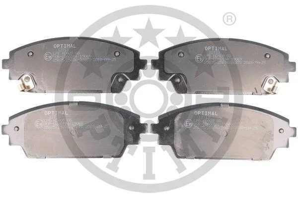 Гальмівні колодки дискові Optimal BP-12713 (фото 1)