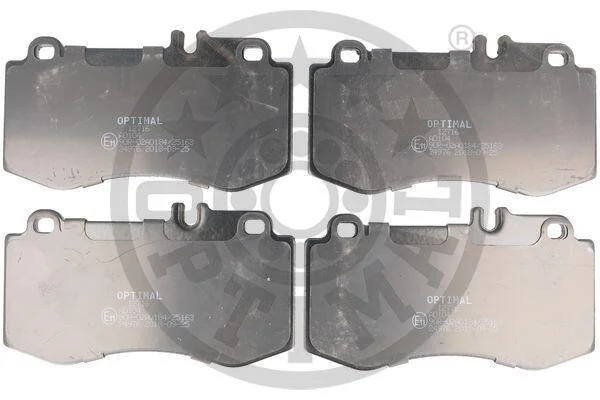 Гальмівні колодки дискові Optimal BP-12716 (фото 1)